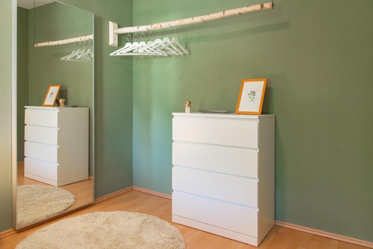 Stilvolles Apartment - Balkon, Netflix, Nespresso, Zentral, Messe เคมนิตซ์ ภายนอก รูปภาพ