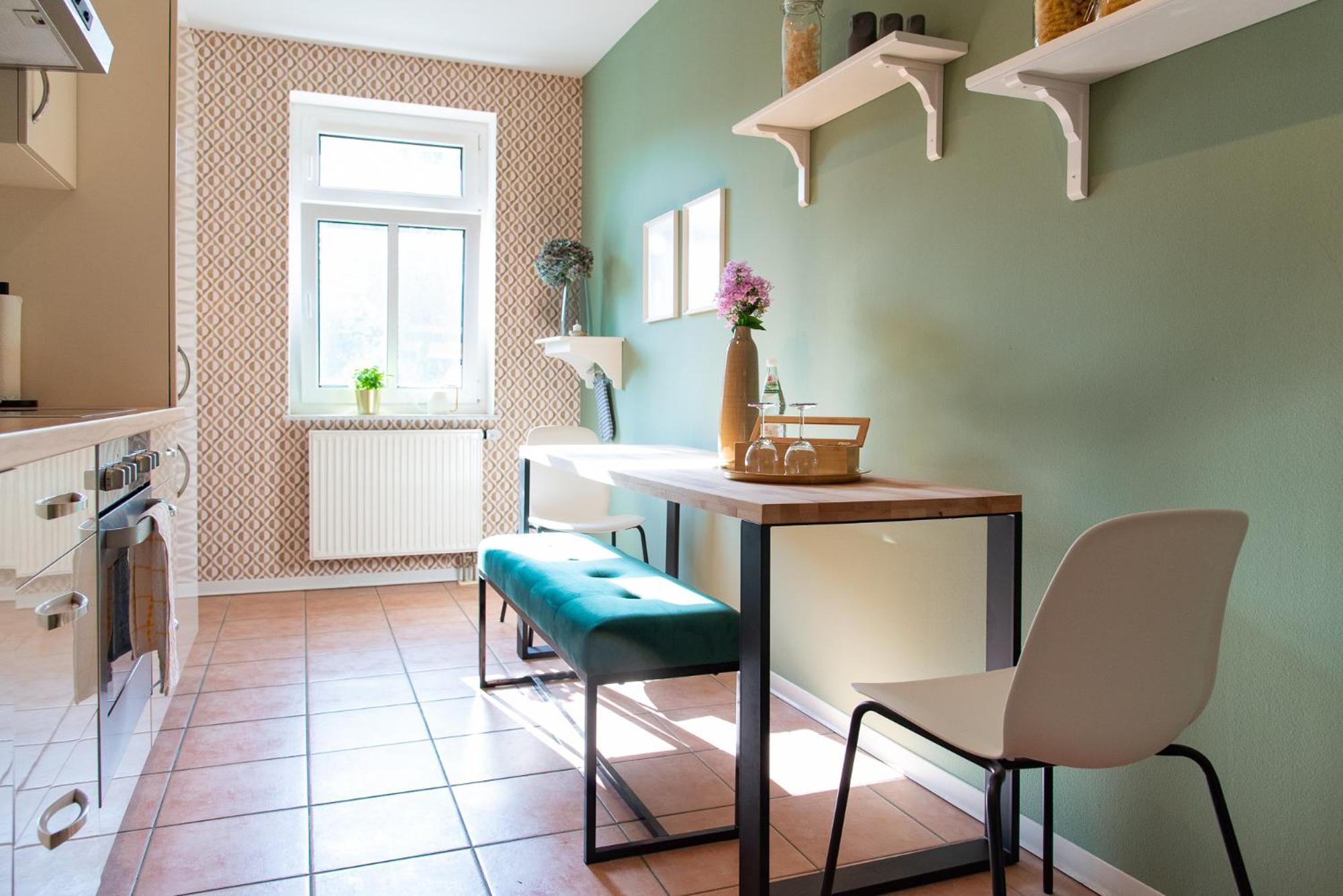 Stilvolles Apartment - Balkon, Netflix, Nespresso, Zentral, Messe เคมนิตซ์ ภายนอก รูปภาพ