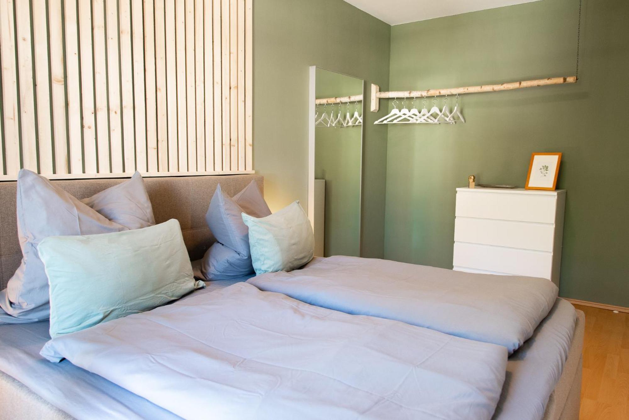 Stilvolles Apartment - Balkon, Netflix, Nespresso, Zentral, Messe เคมนิตซ์ ภายนอก รูปภาพ